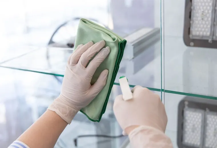 Restroom Cleaning & Disinfection