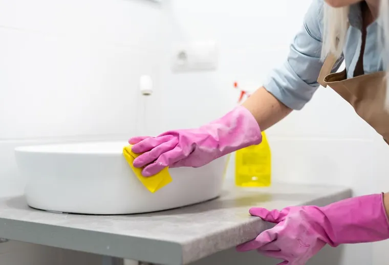 Restroom Cleaning & Sanitization