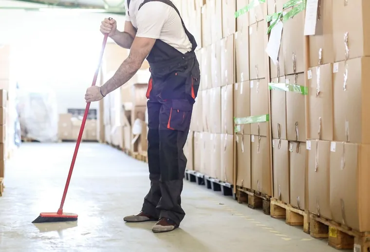 Warehouse Sweeping & Scrubbing