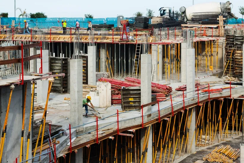Construction site cleaning